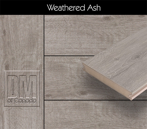 Eva-LAST, Weathered Ash deck board colour examples