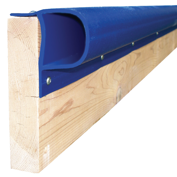 Premium PVC bumper, Single P profile in navy blue