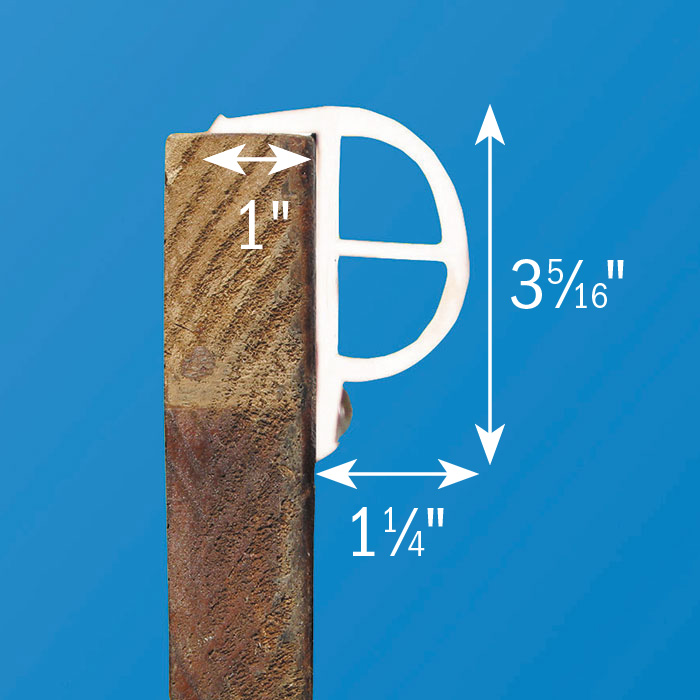 Heavy P PVC commercial Profiles bumper diagram