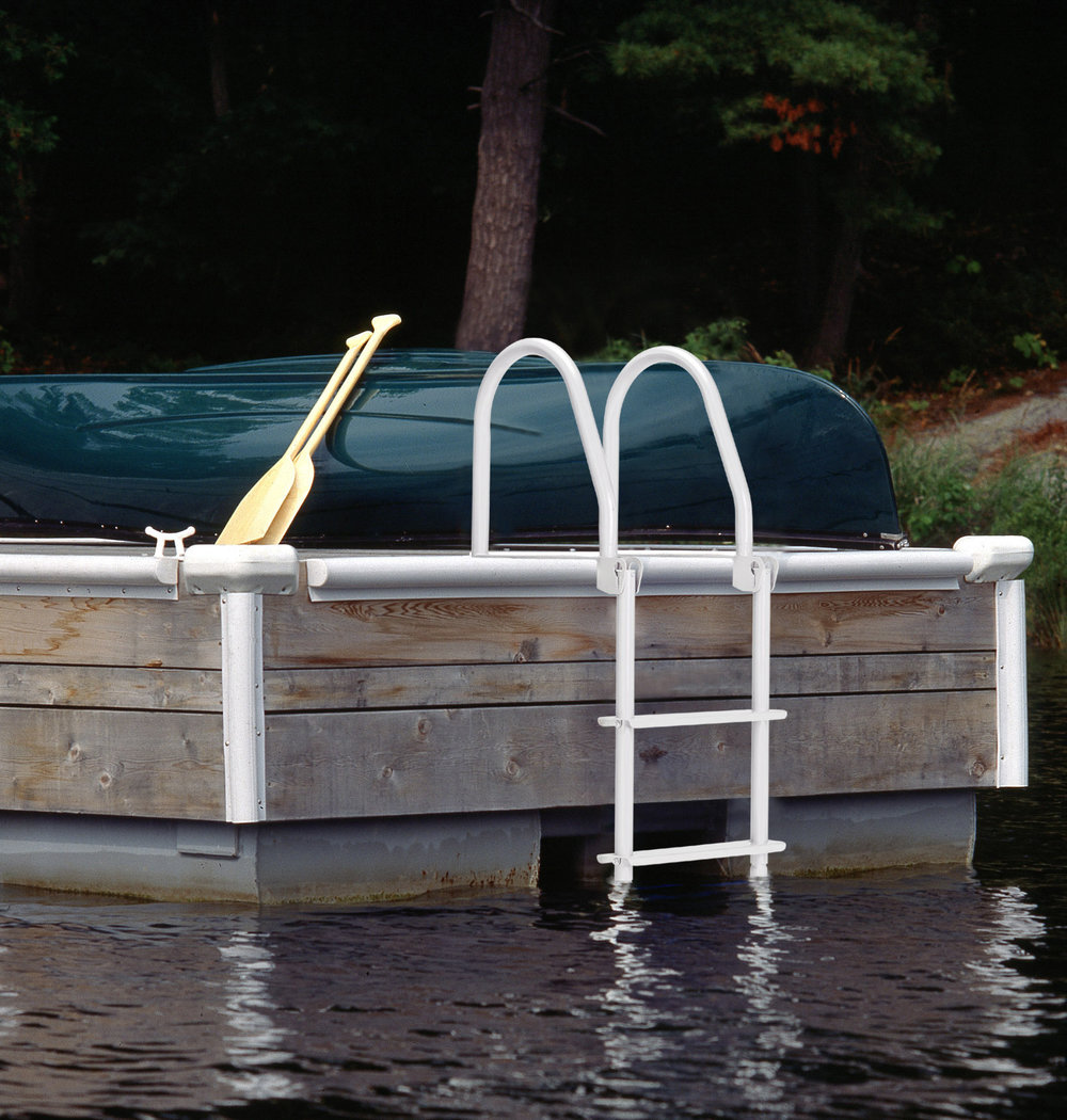 Howell™ Galvalume™ Flip-Up Ladder, dock and deck supplies