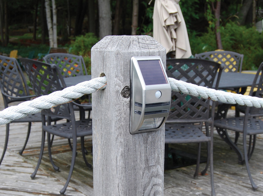 Motion Sensor Light, Solar (DE96280F)