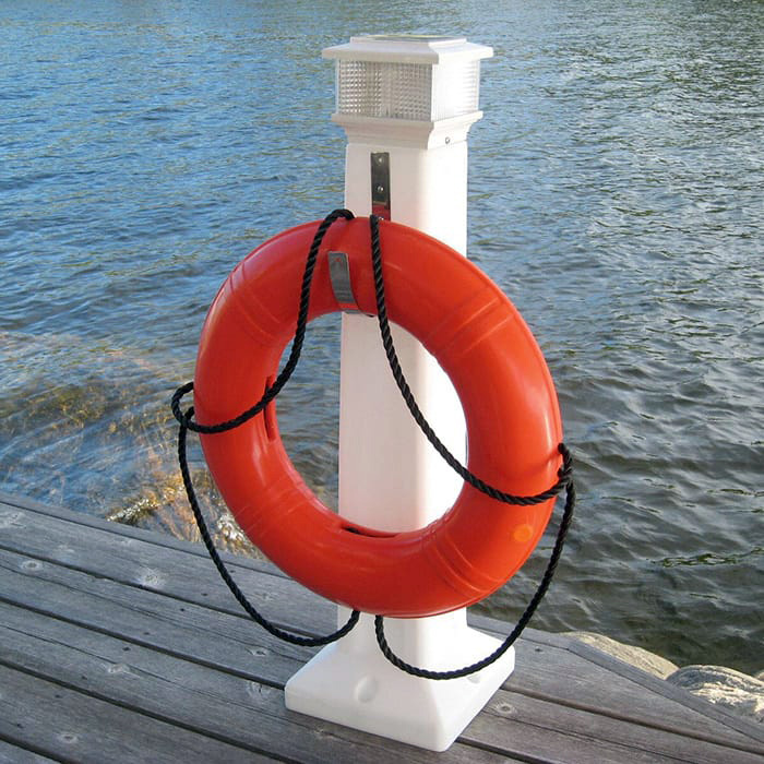 Stainless Steel J Hook on Solar Sentinel 35in Lite