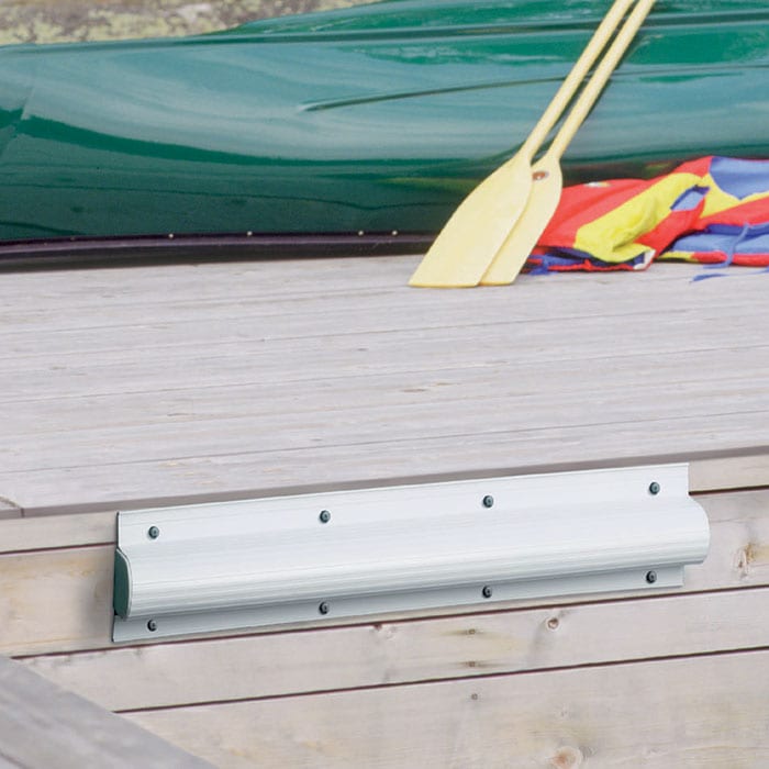 Premium PVC bumper, Single P profile in white