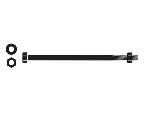 A412 M12 Bolt 1/2 X 8"