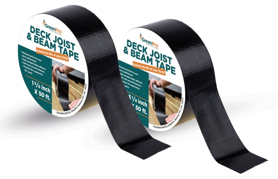 Green Pro deck joist and beam tape