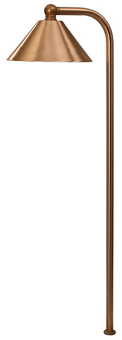 Aspen pathway light in copper