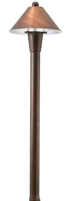 Aspen pathway light in Bronze