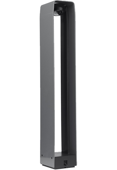 Ace high bollard Flat Grey, on