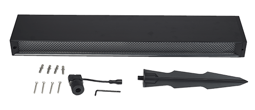 Evo Bollard 12v light, package contents