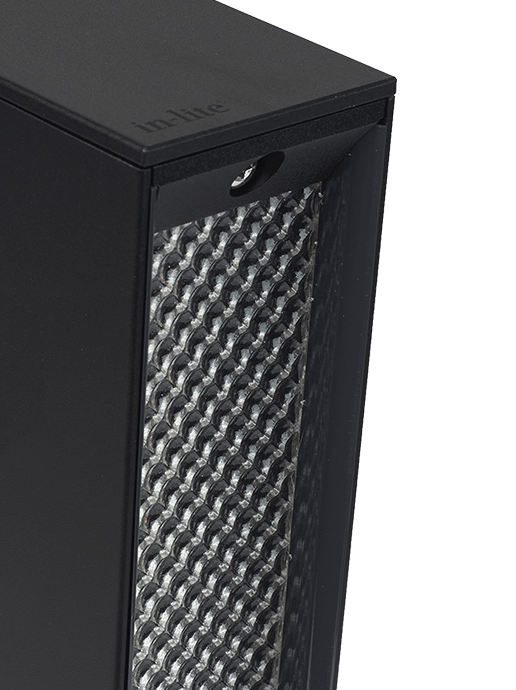 Evo low  bollard lens detail