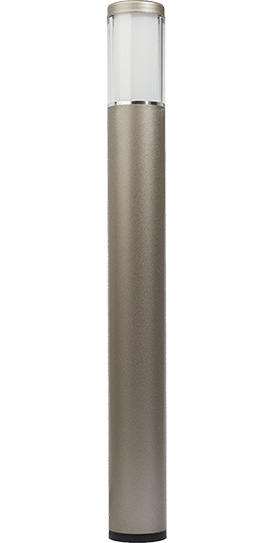 Liv Bollard 12V light in Rose Silver