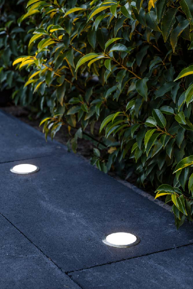 hyve cool light illuminating walkway