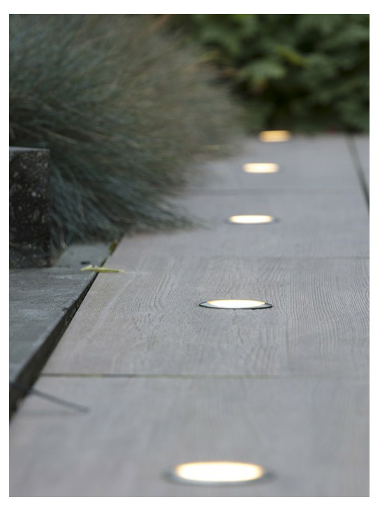 hyve light illuminating walkway