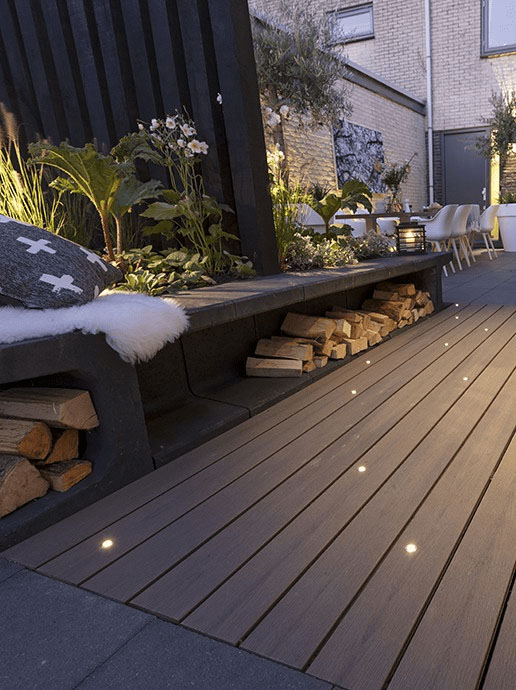 hyve cool rvs light installed in deck boards