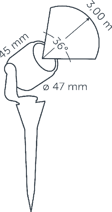 diagram of the mini scope spot light projection
