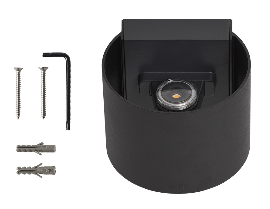 Halo up-Down light, 100-230v, package contents