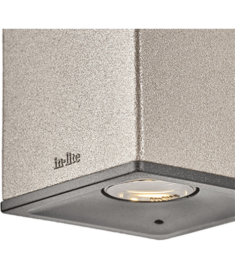 Big Cubid 12V light in Rose Silver