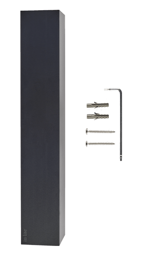 Evo Down dark light, 100-230v, package contents