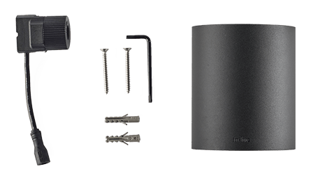 Halo Down light, 12v, package contents