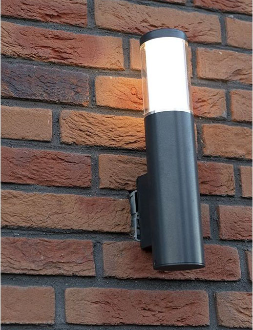 Liv Wall 12V light installed on brick wall.