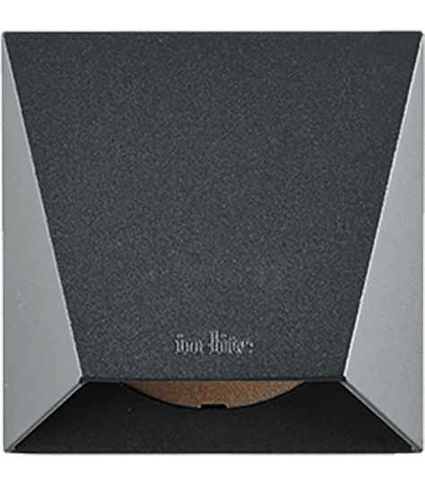 Wedge Wall 12V light in Dark Grey