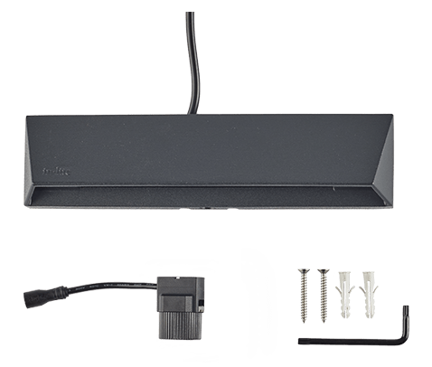 Wedge Slim 12V light, package contents