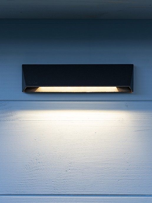 Wedge Slim 12V light installed on a wall