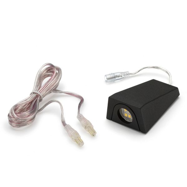 Trex deck wedge light with wire, charcole black