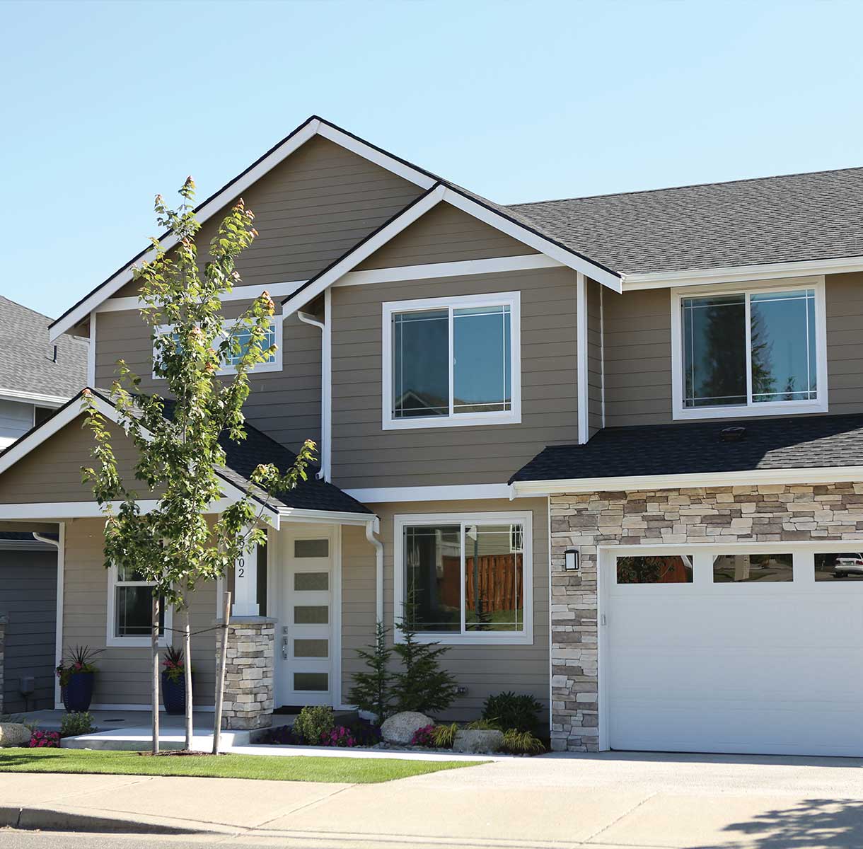 LP smartside Lap Siding house example