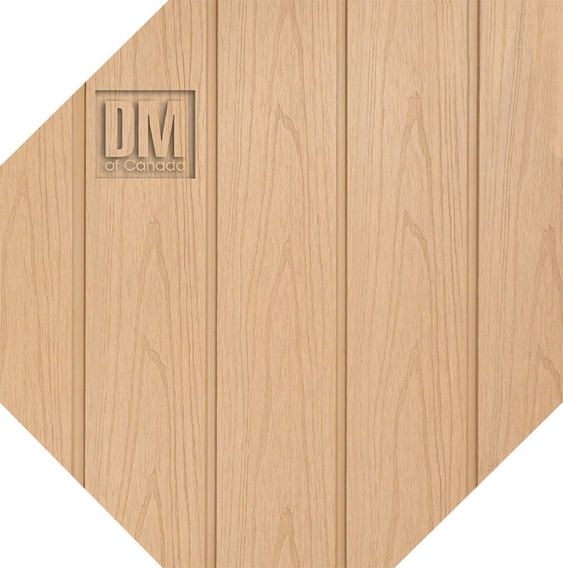 Cedar siding colour sample
