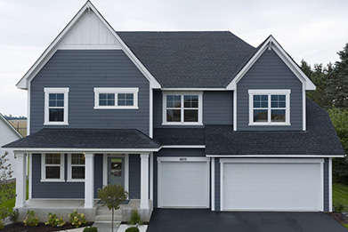 LP smartside siding on house