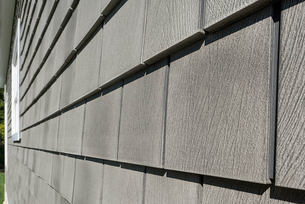 Beach House Shake Hatteras detail of siding on side of house