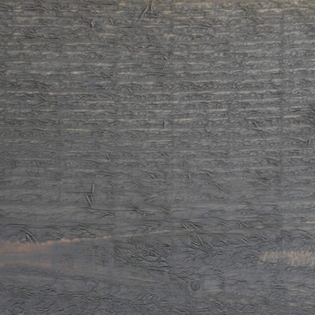 blue slate finish cutek sample on rough, Douglas Fir