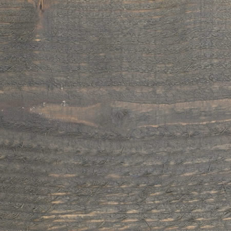 blue slate finish cutek sample on rough, Douglas Fir