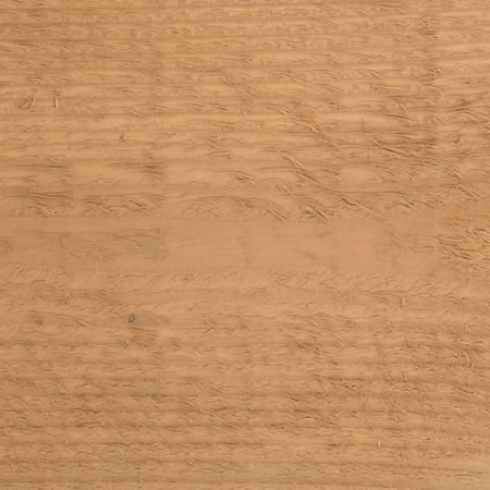 light oak finish cutek sample on rough, Douglas Fir