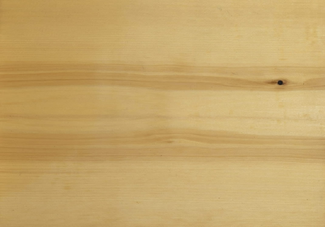 clear finish cutek sample on Eastern White Cedar