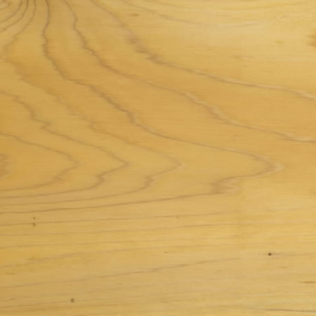 gold tone finish cutek sample on Eastern White Cedar