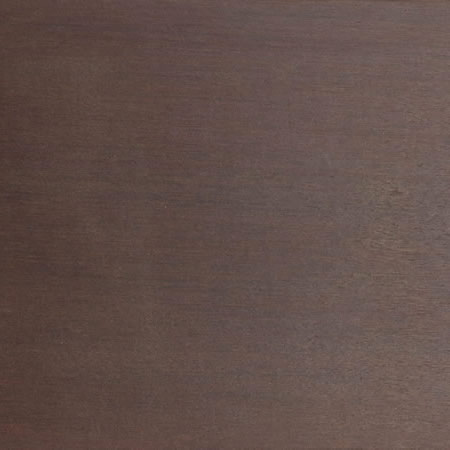 burnt red finish cutek sample on ipe