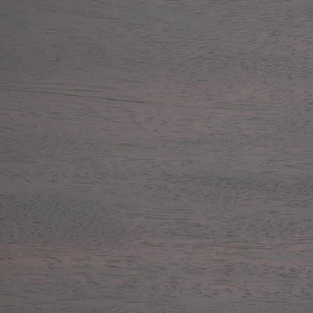 blue slate finish cutek sample on Mahogany