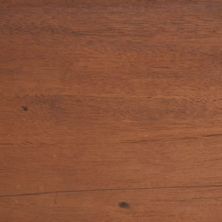 burnt red finish cutek sample on Mahogany