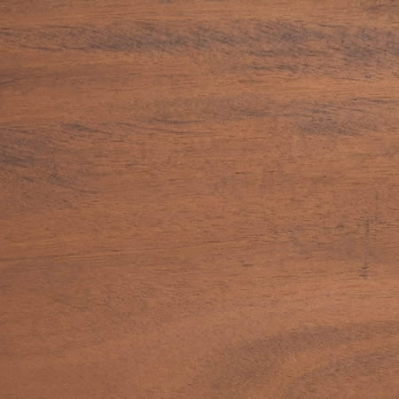 terra cotta finish cutek sample on Mahogany