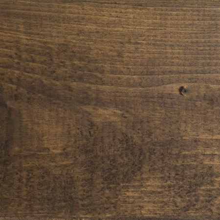 bark finish cutek sample on brown pressure treated lumber