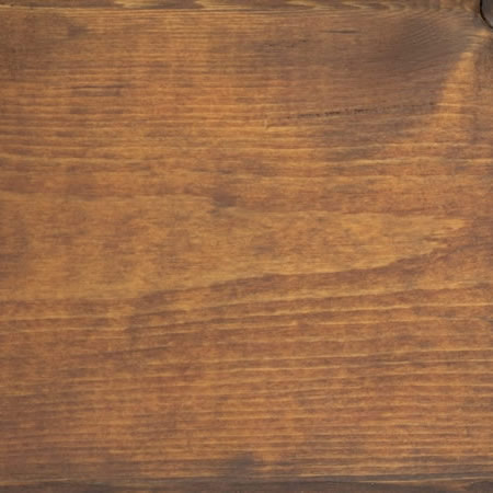 cedartone finish cutek sample on brown pressure treated lumber