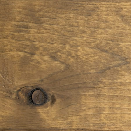espresso finish cutek sample on brown pressure treated lumber
