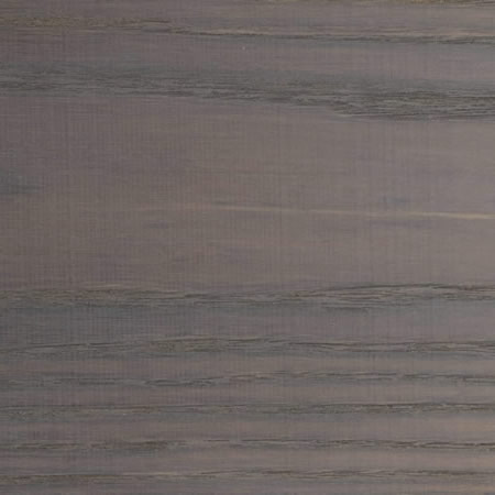 blue slate finish cutek sample on Thermally Modified Ash