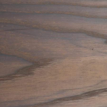 terra cotta finish cutek sample on Thermally Modified Ash