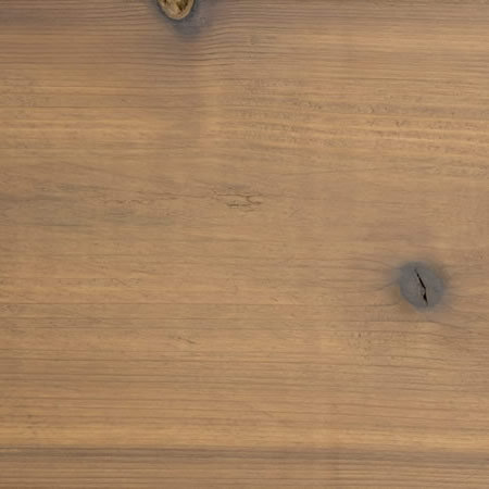 ashwood finish cutek sample on knotty Western Red Cedar