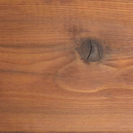 autumntone finish cutek sample on knotty Western Red Cedar
