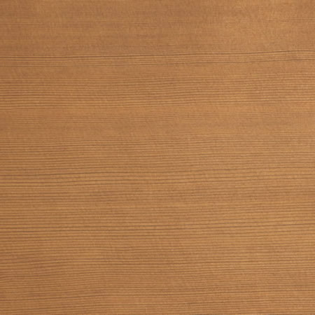 terra cotta finish cutek sample on Clear Western Red Cedar