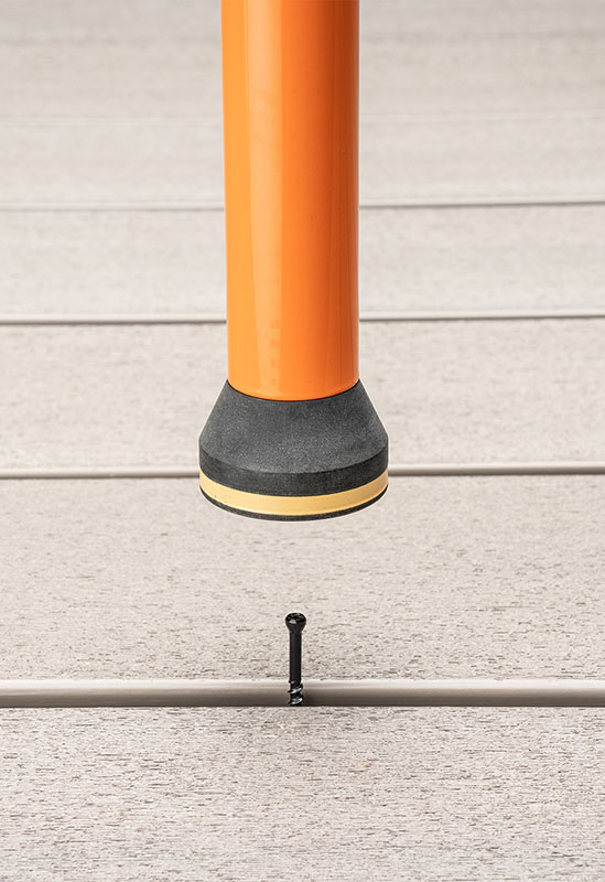 using clip drive to hide screws